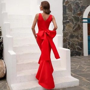 Cultural tail long dress